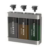 Soap Dispenser 3 Chamber Hand Press Soap Pump for Bathroom Kitchen Hotel Desktop Or Wall Hanging V1294-YM0901-3112250046213