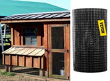 Hardware Cloth, 24" x50' & 1"x1" Mesh Size, Galvanized Steel Vinyl Coated 16 Gauge Welded Wire V952-YXHJWHSBDDWC28RC4V0