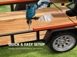 2-Sided Trailer Lift Assist, 163 kg Load Capacity, Compatible with Open Utility Trailer V952-SBKCWMSJXTJSHQYWHV0