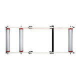 Spector Bike Roller Adjustable Bicycle White SP1014-WH