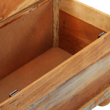 Coffee Table Reclaimed Wood 70x70x38 Cm 43_243978