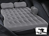 Grey Multi-Chamber Car Inflatable Air Mattress with Electric Pump & Pillows for Universal Backseat V888-ELOSUNG45654