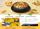 32Eco-Friendly Wheat Straw Dinnerware Stackable Design with Natural Texture, Illuminating the V1102-XMJTZ002