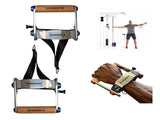 Heavy Duty Cable Attachment for Lateral Lifts, Gym Pulley Systems, Arm Workouts & Strength Training, V1107-CS-GYZO21