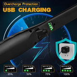 3 Pcs LED Mechanic Lamp Garage, Camping Rechargeable Work Lamp LED Flashlight for Car COB Dimmable V1237-MS-626-224