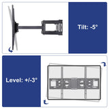 32-65" Large Extendable Strong TV Mount Wall Bracket For Most Corner Wall Angle V767-U-510A
