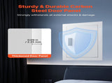 0.83 sq.ft Wall Safe, 3-Tier Hidden Wall Safe with Password, Key & Turning Knob, Q235 Cold-Rolled V952-BGBXJ4162522X2SV6001V9