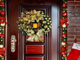 Snowman Fruit Nut Christmas Wreath V1142-PB601103625365763
