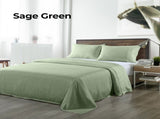Royal Comfort Blended Bamboo Sheet Set Sage Green - Queen ABM-10002284