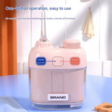 Ultra-Compact Mini Portable Water Flosser - IPX7 Waterproof, USB Rechargeable with Retractable V888-ELOSUNG29742