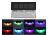 Solar Deck Lights Energy Saving Eco Friendly Warm Light RGB Intelligent Control IP56 Waterproof V1294-YM0523-3119210273811