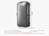 4/4 Full Size Violin Case, Built-in Hygrometer, Lightweight Portable Travel Carrying Bag, with Plush V952-XTQHZFXFHTXWTSD67001V0