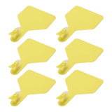 100pcs Blank Livestock Ear Tag Thickened TPU Reusable Animal Ear Label for Dairy Cattle Beef Cattle V1294-YM0716-3111220211211