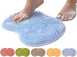 Foot Back Cleaning Pad, 2024 Upgrade Foot Scrubber Mat Slip Suction Cups Foot Scrubber, V1258-DP02-F-826