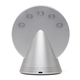 Lexon Conic Radio Alarm Clock With Fm & Built-In Bluetooth Speaker - Alu Polish V398-LD-LR156GA3