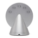 Lexon Conic Radio Alarm Clock With Fm & Built-In Bluetooth Speaker - Alu Polish V398-LD-LR156GA3