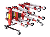 Car Dolly Rack, Storage Rack with 360&deg Rotatable Wheels, Hydraulic Ratchet Trolley Jack Stand V952-LSBYCCFJCF4GTF38XV0