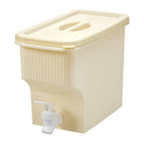 1 Gallon Refrigerator Water Pitcher with Filter-Ready Faucet - Clear Bpa-Free Dispenser for Iced V1370-AZ4-16659