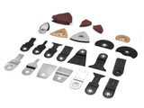 105Pcs/Set Oscillating Saw Blades Kit Quick Release Multitool Accessories for Wood Soft Metal V1294-YM0901-3111210258111