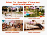 Wedding Flower Stand, 10PCS 80cm Column Flower Stand, Floral Stands with Acrylic Laminate, Hexagonal V952-HLHJLFT10J80XDSZ1001V0