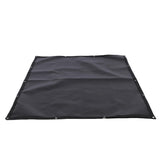 Grill Heat Shield Mat Fiberglass Rain and Fire Proof Easy Cleaning Grill Fence Protector for Outdoor V1294-YM0901-3111250044013