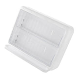 Wall Mounted Coffee Capsule Holder Clear Acrylic Compact Tea Bag Storage Rack for Office S One Layer V1294-YM0710-3117230304311