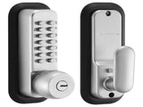 Mechanical Keyless Entry Door Lock, 2.0 Code Upgrade, 4-7 Digits Code, Single-Sided Push Button V952-JXMMSYSQXQRSNIU67001V0
