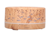 700ml Humidifier Wood Grain Remote Control Aroma Diffuser Bluetooth Speaker with Night Light for V1294-YM0901-3113210107611
