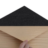 Alpha Acoustic Foam 12pcs 35x30x0.9cm Soundproof Absorption Panel Adhesive Black AF-HEX-12-BK