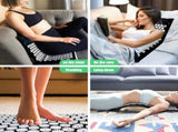 Black Massage Acupressure Mat Yoga Sit Lying Mats Pain Stress Soreness Relax AU NEW V201-QHGMMOREONE019