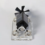 Magnetic levitation solar ornament, zero power consumption anti-gravity rotation, light luxury V1232-XFDJMX001