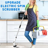 Black Cordless Vacuum Cleaner & White Electric Spin Scrubber Combo Portable Handheld Wet & Dry V888-ELOSUNG53379