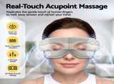 Livemor Eye and Head Massager with Heat, Eye Massager, Forehand and Temple Massager, Air Compression EYE-MASSAGE-02-3D-GY