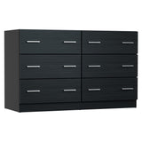 Artiss 6 Chest of Drawers - VEDA Black FURNI-Q-CDR-01-BK-AB