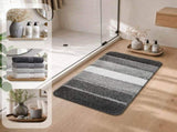 Bathroom Rugs,Ultra Soft Absorbent Bath Mat,Beige Non-Slip TPR Backing Stays in Place, Machine V1107-113-94261-DKG4