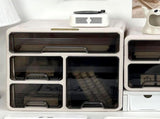 Desk Organizer with Drawer Plastic Desk Storage Box Desktop Organization for Home Collection V1294-YM0710-3117230286312