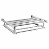 Bathroom Towel Rack with,Double Bathroom Towel Rack with,Wall Mounted Double Towel bar with V1366-AZ2-W-24588