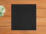 50 Sheets Cardstock Paper Craft Cards Black Smooth 180gsm Thick V1370-AZ4-18025
