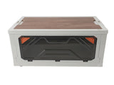 Foldable Stackable Storage Bins Multipurpose Large Capacity Plastic Storage Box with Lids for V1294-YM0901-3117240235411