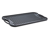Toque 50.5cm Reversible Cast Iron Griddle Pan Non-Stick KT1020-AU