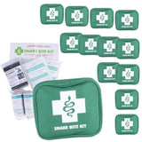 12x 9 Piece Australian Snake Bite First Aid Kit Camping Hiking Travel V563-PE0258_12X