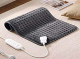 Livemor Heating Pad for Back Neck Shoulder Knee Arms Legs 60x30cm 4 Heat Settings Gift for Women Men HP-B-60X30-GY