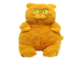 Cat Plush Toy Cute Soft Skin Friendly Fluffy Staring Short Plush Cat Hugging Sleeping Pillow for V1294-YM0521-3117230043013