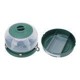 Stackable Grain Storage Container Single Layer 6 Grids Rotating Rice Dispenser for Kitchen V1294-YM0717-3118220217011
