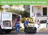 CARLA HOME 12-Pack Large Moving Storage Bags with Zippers & Handles with 95 Liters Capacity for LSB-36346
