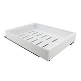 Pull Out Cabinet Organizer Carbon Steel Stretchable Noiseless 3 Sideline Rails Slide Out Storage V1294-YM0901-3118240165711