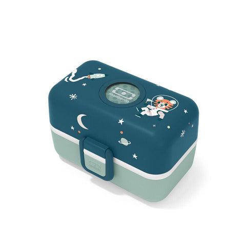 Monbento Tresor Graphic Kids's Bento Box- Cosmic Blue Cosmic Blue DTK-MO-17014023