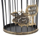 Wine Cork Holder Metal 60 Corks Capacity Wine Cork Collector for Dining Room Bedroom Craft Ornament V1294-YM0901-3118240264611