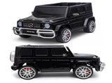 Kahuna Mercedes Benz AMG Licensed G63 Kids Electric Ride On Car Remote Control Dual 50W Motors CAR-G63-S307-BK