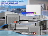 Vital 100 Replacement ilter Compatible With LEVOIT Vital 100 Air Puriier, 3-in-1 Great High-Eiciency V1259-DP01-F-310